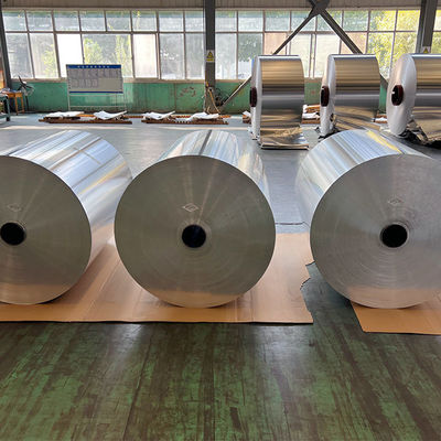 Smooth Surface Aluminum Foil Film 10-20 Micron 0.006-0.2mm Barrier Wrap