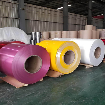 Aluminum Alloy 3003 5052 Color Coated Coil Sheet Strip for Industrial Machinery and Equipment Parts Delivering Performance