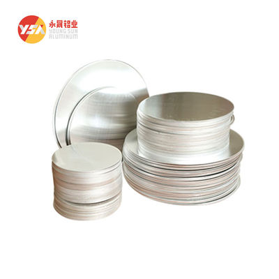 Round Aluminum Disc Sheet Circle 6.5mm 1050 1060 1100 H14 Custom Diameter High Flatness Burr Free Edge Food Grade