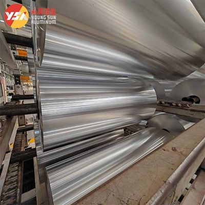 Alloy 8011 Aluminum Foil Roll 6-20 Micron Safe Food Packaging Moisture Proof Foil