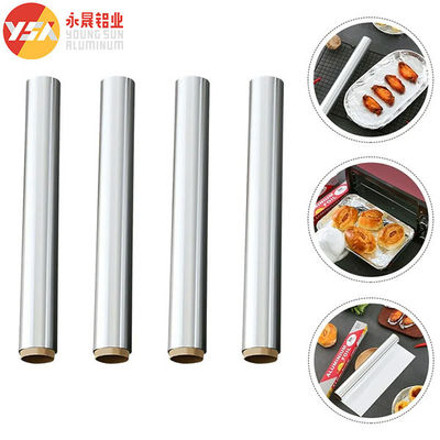 Household Heavy Duty Food Grade Aluminum Foil Paper Roll Kitchen Wrap Foil
