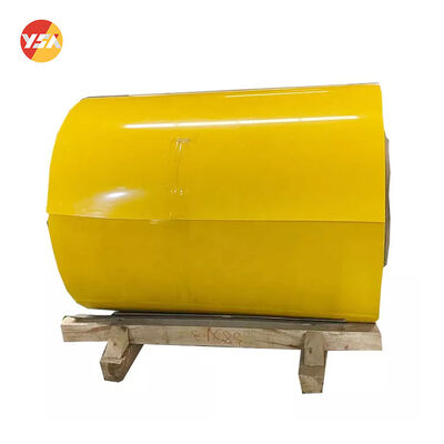 PE PVDF Coated Aluminum Coil 0.2-6.0mm Custom Width 1600mm UV Weather Resistant Anti Corrosion for Facade Curtain Wall