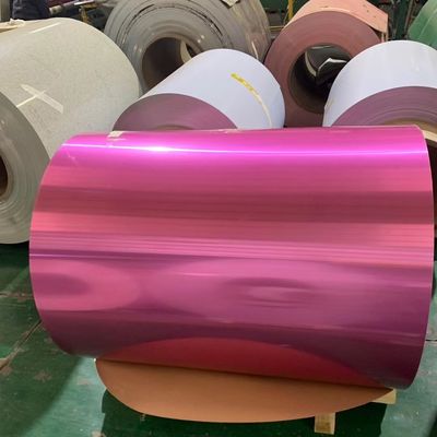 Yongsheng 1200 H22 PE PVDF अल्युमिनियम कॉइल प्रीपेंटेड