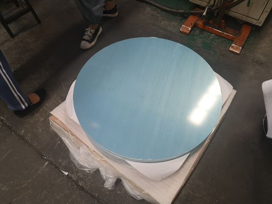 Anodized Aluminum Round Circle LED Shell Kitchen Utensils Custom Size High Flatness Burr Free Edge Food Grade
