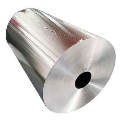 35 माइक्रोन कागज एल्यूमीनियम पन्नी रोल खाद्य कंटेनर पैकेजिंग ग्रेड रैप