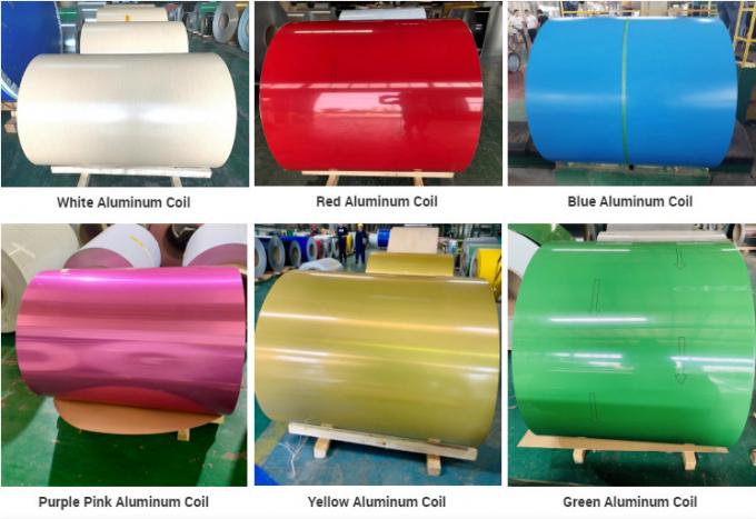 PVDF coated aluminum coil product展示